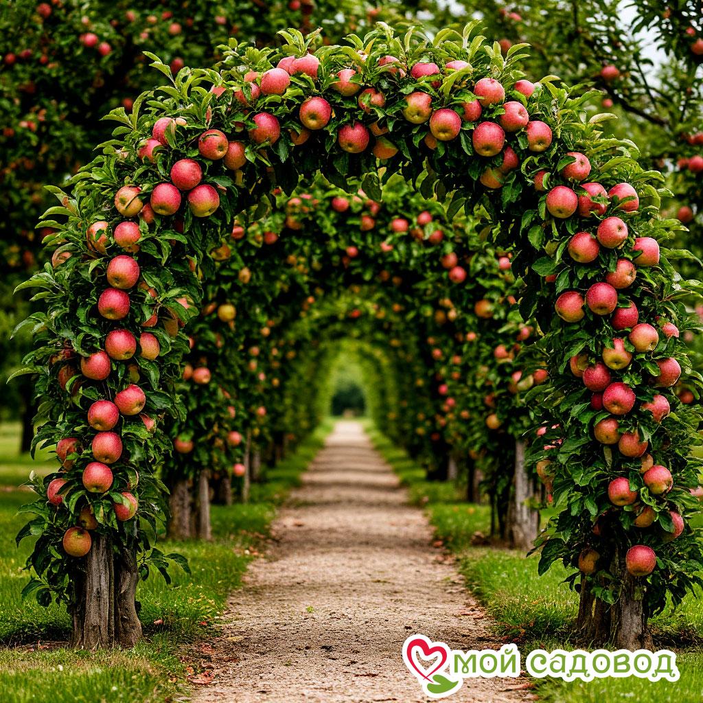 Яблоня плетистая Эдемская